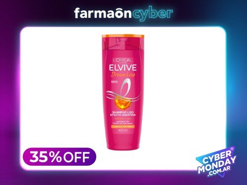 ELVIVE - Shampoo dream liso 400 ml