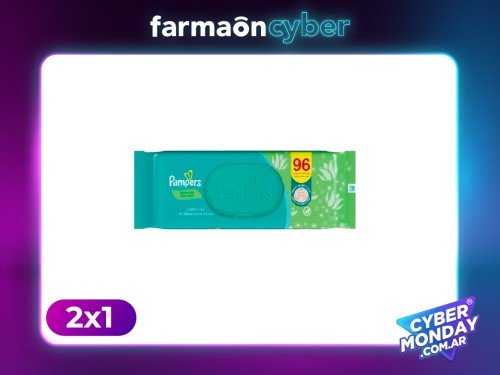PAMPERS - Toallas humedas Aloe Vera (96 unidades)
