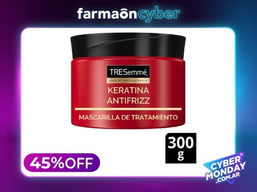 TRESEMME - Máscara de tratamiento Keratina Antifrizz 300 gr