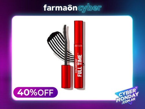 REVLON - Mascara colorstay full time BLACKEST BLACK NWP