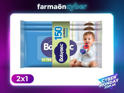 BABYSEC - Toallas húmedas ultra fresh 150 unidades