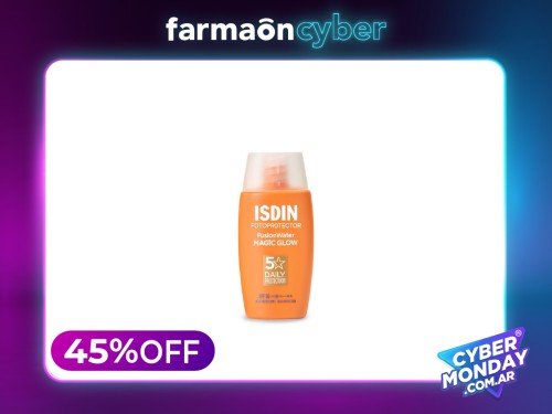 ISDIN - Fotoprotector fusion water magic glow spf30 50 ml