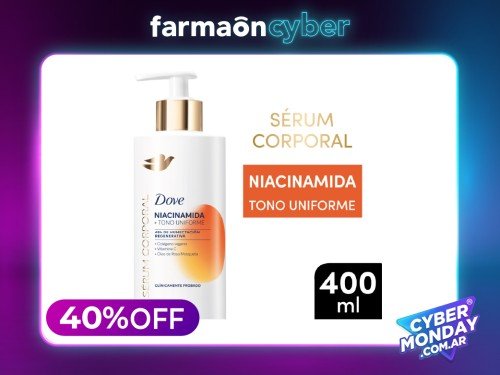 DOVE - Serum corporal niacinamida 400 ml