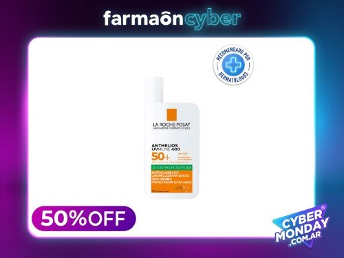 LA ROCHE POSAY - Anthelios oil control fluido SPF50+ 50 ml