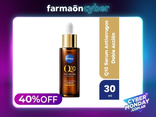 NIVEA - Sérum facial doble acción q10 antiarrugas expert 30 ml