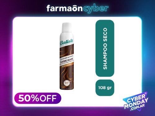 BATISTE - Shampoo en seco Dark and Deep 108 gr