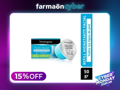 NEUTROGENA - Recarga crema hidratante facial  Hydro Boost 50 gr