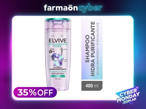 ELVIVE - Shampoo hialuronico pure 400 ml
