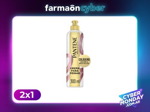 PANTENE - Crema para peinar colágeno nutre & revitaliza 300 ml