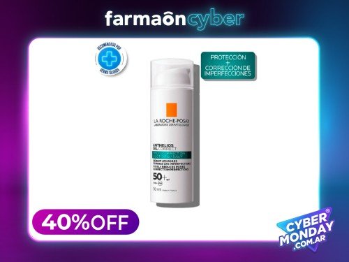 LA ROCHE POSAY - Anthelios Oil Correct SPF50+ 50ml
