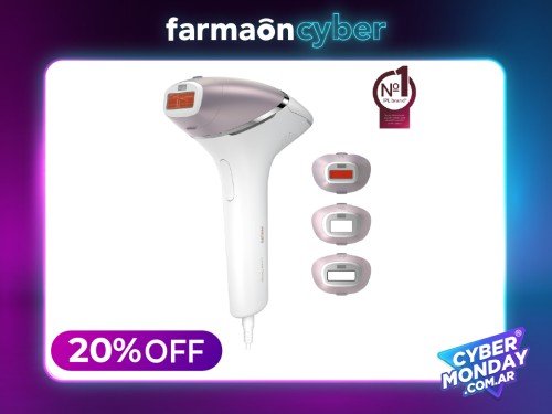 PHILIPS - Depiladora lumea prestige c/accesorios BRI947/30