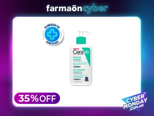 CERAVE - Gel limpiador espumoso 236 ml