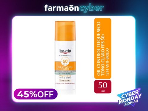 EUCERIN - Protector solar oil control toque seco fps 50