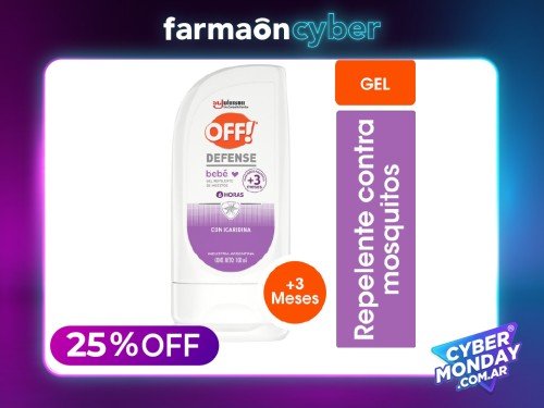 OFF - Repelente de mosquitos defense bebé 100 ml