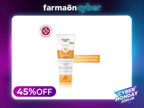 EUCERIN - Protector Solar Oil Control Sun Gel. Toque Seco FPS50.