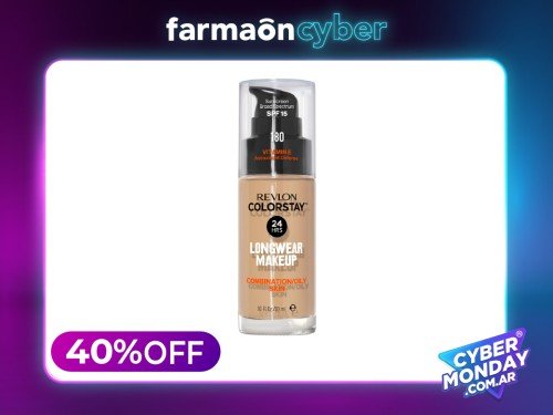 REVLON - BASE LÍQUIDA COMBINATION/OILY SKIN 180 SAND BEIGE