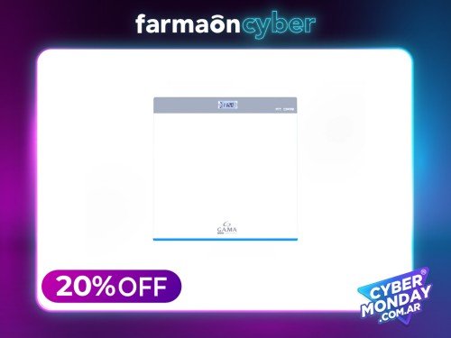 GA.MA - Balanza digital fit care hasta 180kg