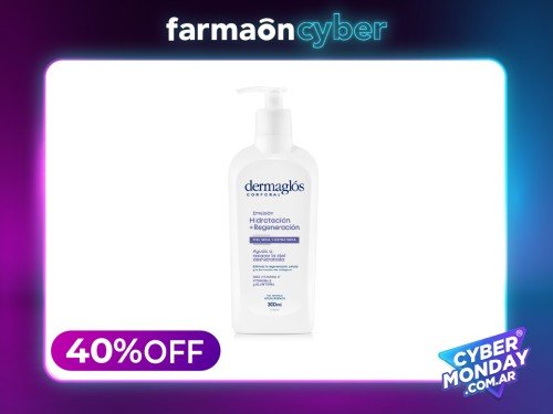 DERMAGLOS - Emulsión corporal hidratación + regeneración 300 gr