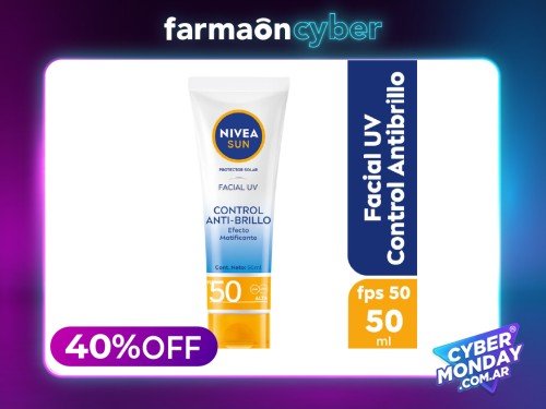 NIVEA - Protector solar facial control anti-brillo fps50 50 ml