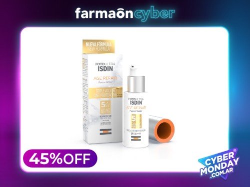 ISDIN - Fotoprotector ultra age repair water 50 +50ml