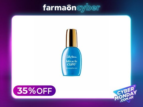 SALLY HANSEN - Esmalte Fortalecedor Miracle Cure. Uñas frágiles.