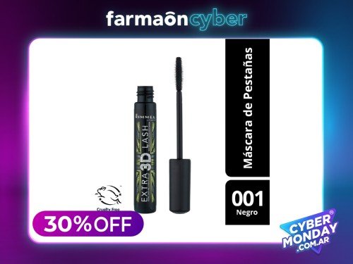 RIMMEL - Mascara extra 3d lash black