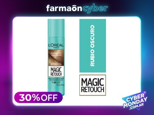 LOREAL PARIS - Color retocador de raices magic retouch RUBIO OSCURO