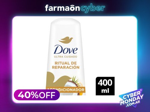 DOVE - Acondicionador ritual reparación con aceite de coco 400 ml