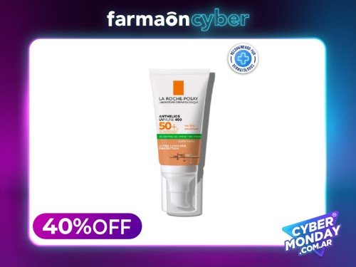 LA ROCHE POSAY - Anthelios Protect. solar. Toque seco color FPS 50+.