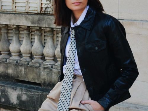 Campera JEAN de cuero vacuno Mi Campo