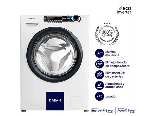 LAVARROPAS DREAN LFDR0710SB 7KG CARGA FRONTAL BLANCO