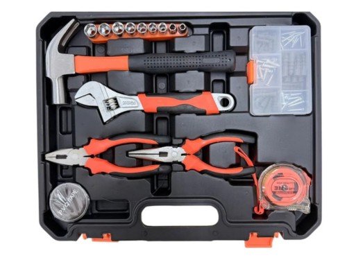 Set Herramientas Completo Maletin 104 Piezas Multiuso Hogar