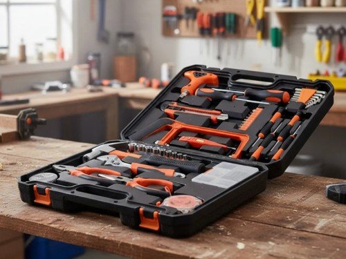 Set Herramientas Completo Maletin 104 Piezas Multiuso Hogar