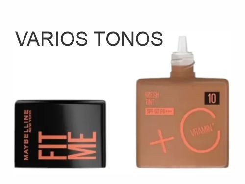 Maquillaje Facial Liquido Matte Fit Me Fresh Maybelline