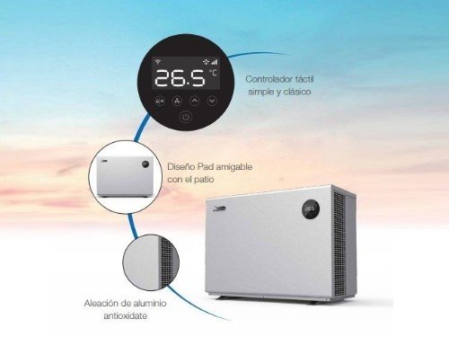 Bomba de calor Nataclor Inverpad - 230V - 80M3 - Mr Silence