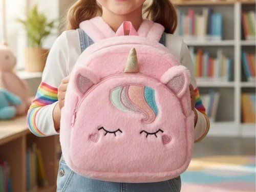 Mochila Peluche Infantil Animales Mochilita Felpa Suave