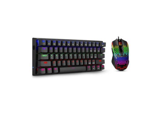 Kit de Teclado y Mouse T-Dagger Main Force 2in1 Black T-TGS008-SP