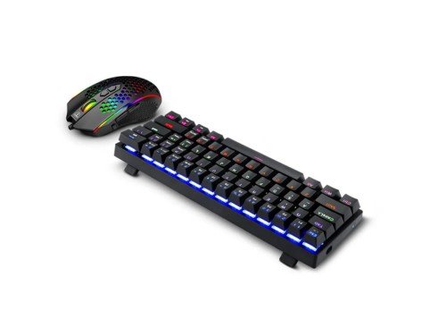 Kit de Teclado y Mouse T-Dagger Main Force 2in1 Black T-TGS008-SP