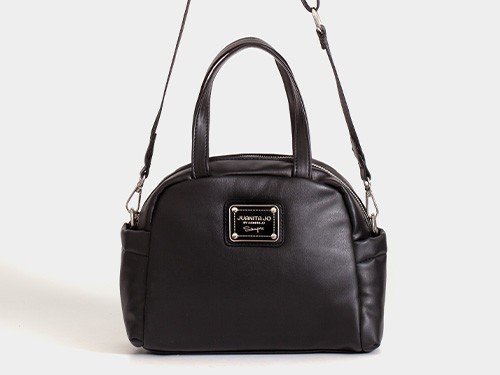 Cartera De Mano Negra de mujer 30%OFF+12 cuotas sin interés