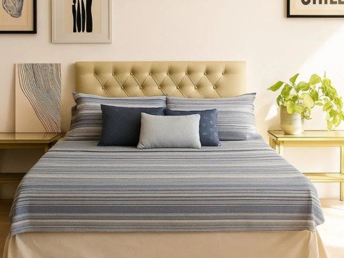 Sabanas 100% Algodón 2 1/2 Plaza Cacharel Premium Super Soft