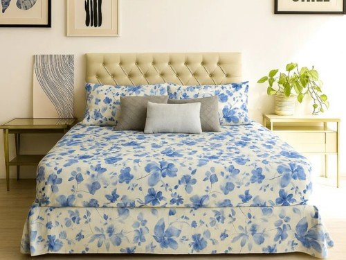 Sabanas 100% Algodón 2 1/2 Plaza Cacharel Premium Super Soft