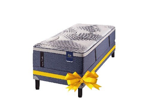 COLCHÓN + SOMMIER SERTA NEW YORK RESORTES TEJIDO DE PUNTO 100X190