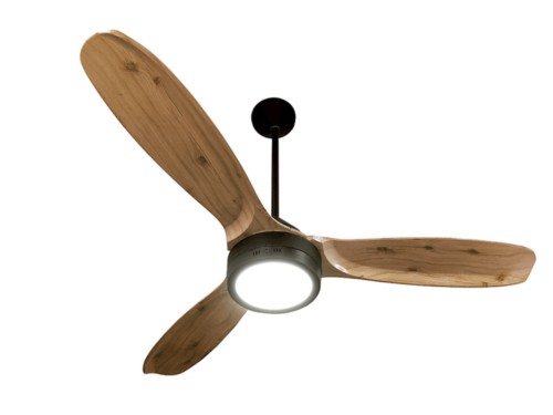 Ventilador de techo con luz estilo nórdico WINDLUX® modelo Paloma