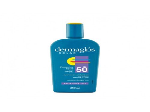 Dermaglos Protector Solar Emulsion FPS 50 X 250 Ml