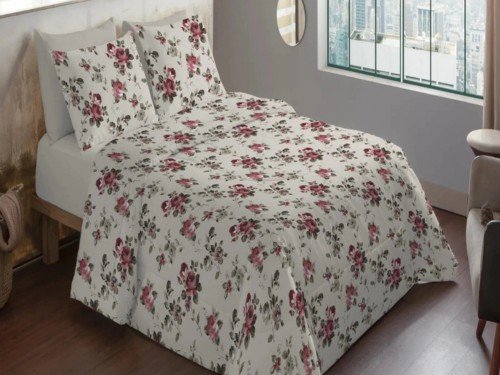 Juego De Sábanas Hotelera 600 Hilos 1 1/2 Plaza Cotton Touch