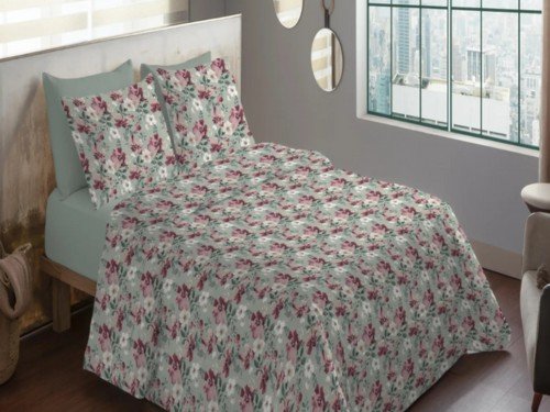 Juego Sábanas 2 1/2 Plazas Hotelera 600 Hilos Cotton Touch