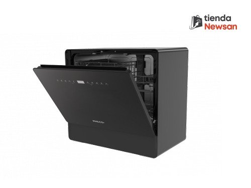 Lavavajillas Sobre Mesada Philco Set de 5 Cubiertos Negro