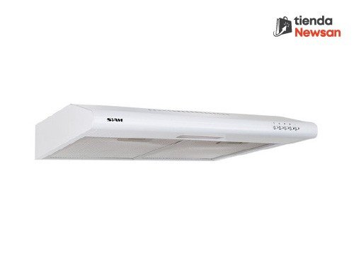 Extractor Purificador De Cocina 3 Velocidades Siam Blanco