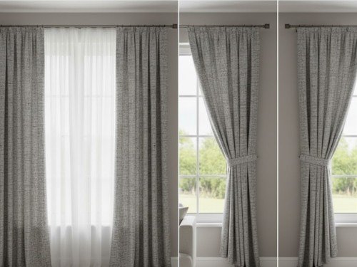 GASA DE LINO MALVINAS OCEAN  2.80 M DE ANCHO CORTINERIA Y DECO