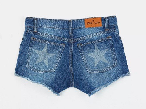 SHORT DE JEAN TINY STAR USED BLUE